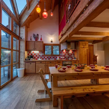Chalet Parenthese Enchantee - Vue Panoramique - Cheminee Uvernet-Fours