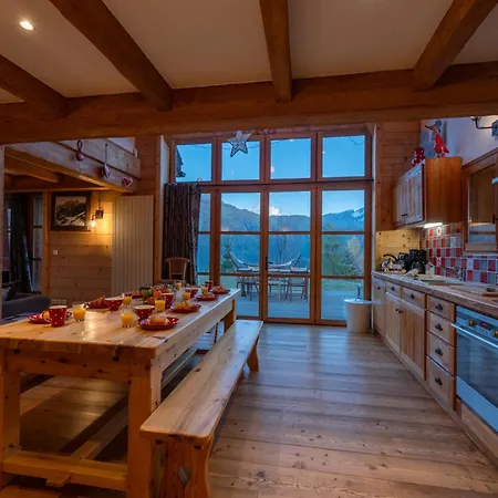Parenthese Enchantee - Vue Panoramique - Cheminee Chalet