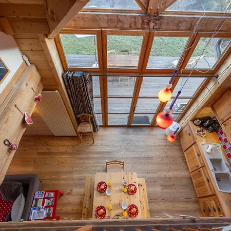 Parenthese Enchantee - Vue Panoramique - Cheminee Alpehytte Uvernet-Fours