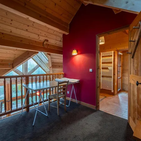Chalet Parenthese Enchantee - Vue Panoramique - Cheminee