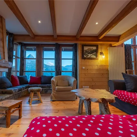 Chalet Parenthese Enchantee - Vue Panoramique - Cheminee *