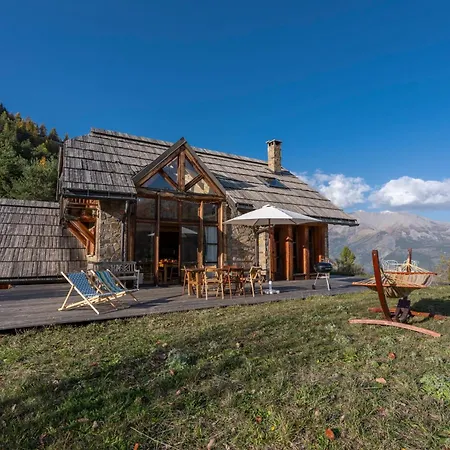 Parenthese Enchantee - Vue Panoramique - Cheminee Chalet Uvernet-Fours