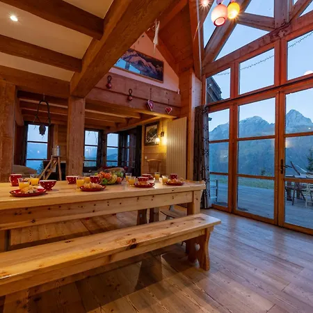 Chalet Parenthese Enchantee - Vue Panoramique - Cheminee