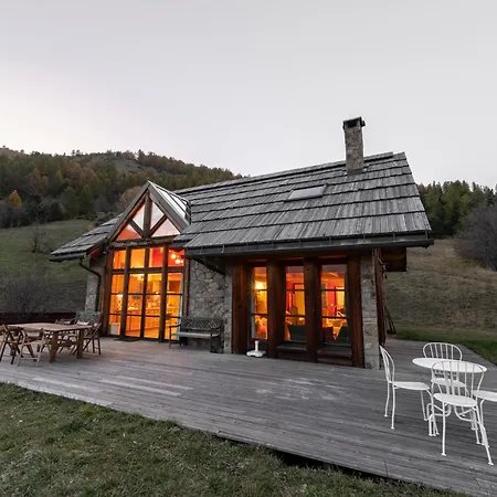 Chalet Parenthese Enchantee - Vue Panoramique - Cheminee Uvernet-Fours